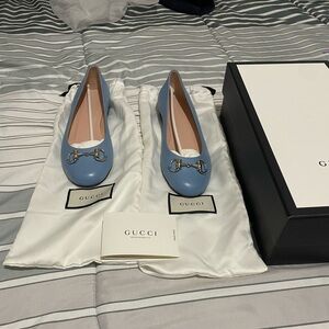 Gucci Ballet Flat - Blue size 36.5 (US6.5)